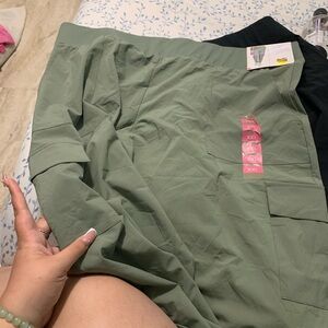 Danskin slim fit cargo pants